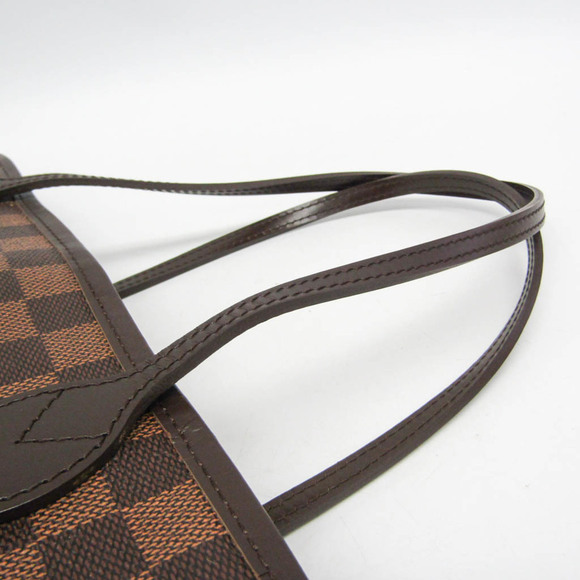 LOUIS VUITTON Brown Damier Neverfull MM Tote Bag - Picture 5 of 12